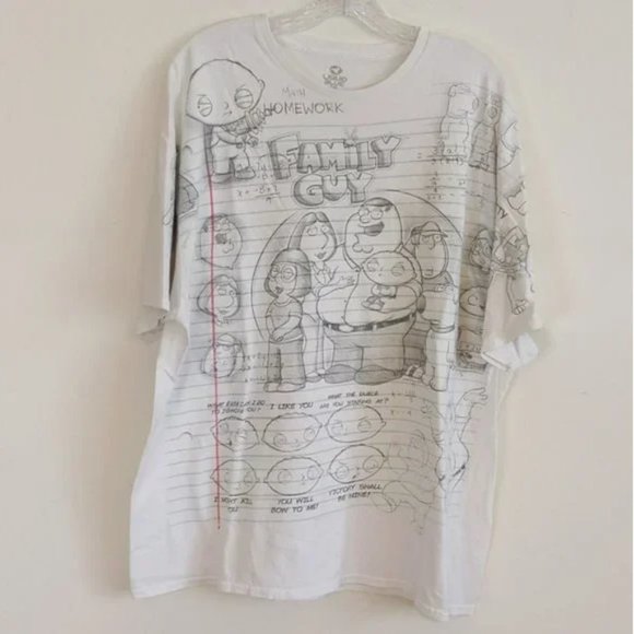 Liquid Blue Other - Liquid Blue Family Guy Sketch T Shirt